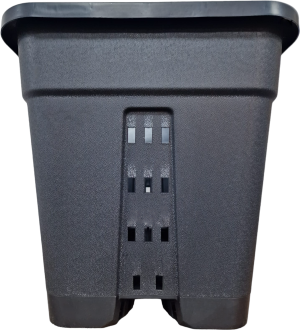 Aeropot Blumentopf 11 Liter Kunststoff Schwarz